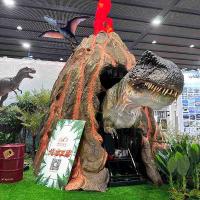 Parc d'attractions de taille réelle modèle de dinosaure réaliste pour le parc à thème