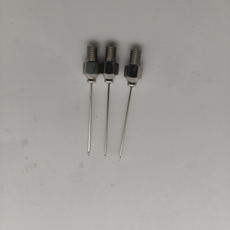 Medical Triangular / Four Sided Blunt Needle Sandblasting Corrosion Resistant
