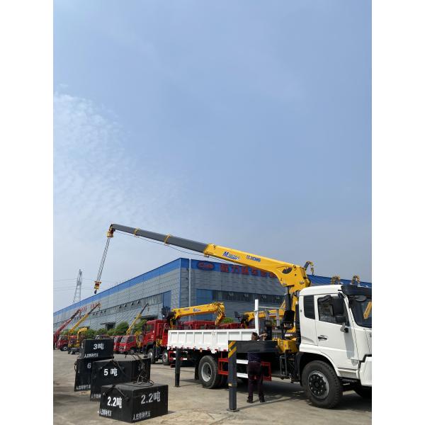 Dongfeng EuroV 6Ton шасси телескопический бум кран грузовик монтированный дистанционно управляемый