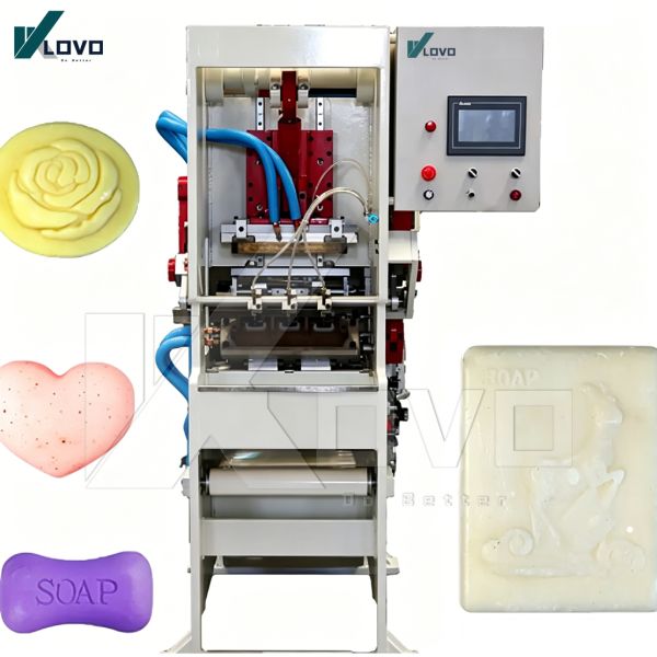 High Productivity Soap Block Pressing Machine with Customizable Patterns and Schneider PLC Control