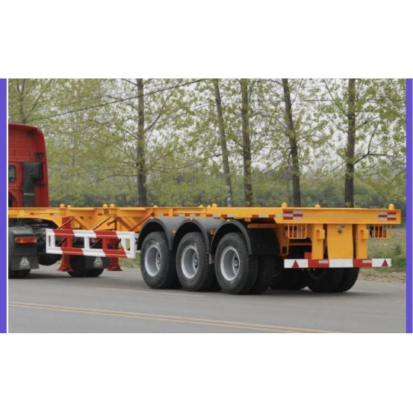 20FT/30FT/40FT/45FT 3axles Skeletal/Skeleton Chassis Container Semi Trailer with 1