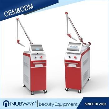 best selling Korea 7 joints laser arm unique design 360° rotation screen Nd Yag Laser Tattoo Removal Machine