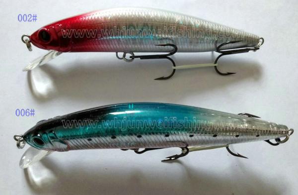Hard plastic lure 12.5cm 40g  long cast  sinking Minnow  Bass fishing lure
