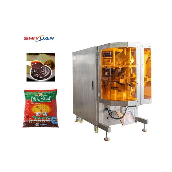 5-15Ppm speed Auto Liquid Packing Machine For Chilli Sauce Pasty