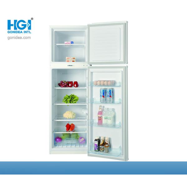 Изготовители холодильник замораживателя вертикальной двойной двери 260 литров верхний
