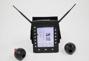 360° Rotating Automatic Surveillance Ball With Real Time Image Wireless Output