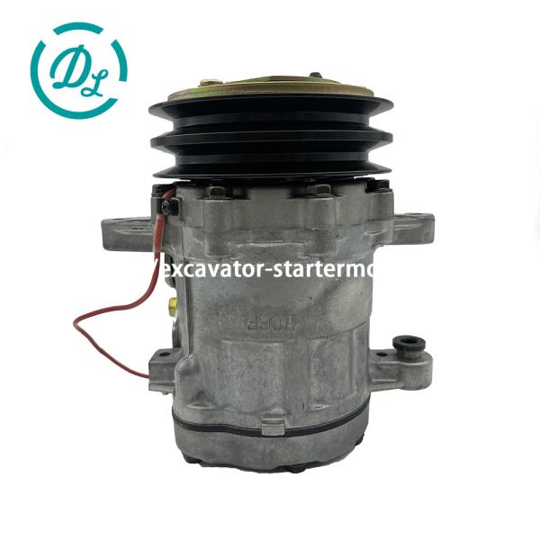 SD7B10 Compresseur de climatisation pour excavatrice 12V Sanden 7155 57189