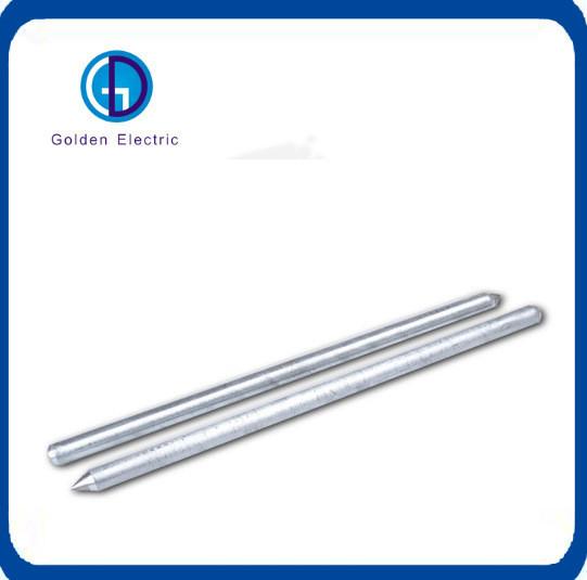 Rodas de terra galvanizadas de alta condutividade Rodas de terra para o sistema de terra Espessura de zinco 70μm
