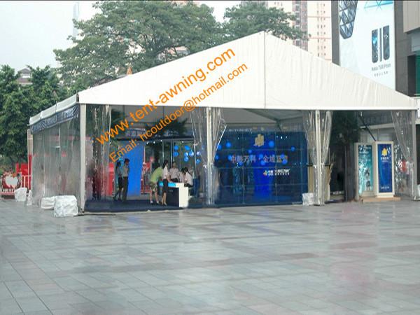 Transparent  PVC Sidewalls Aluminum 20x20 Tent  for  Outdoor Trade Show Party  Event
