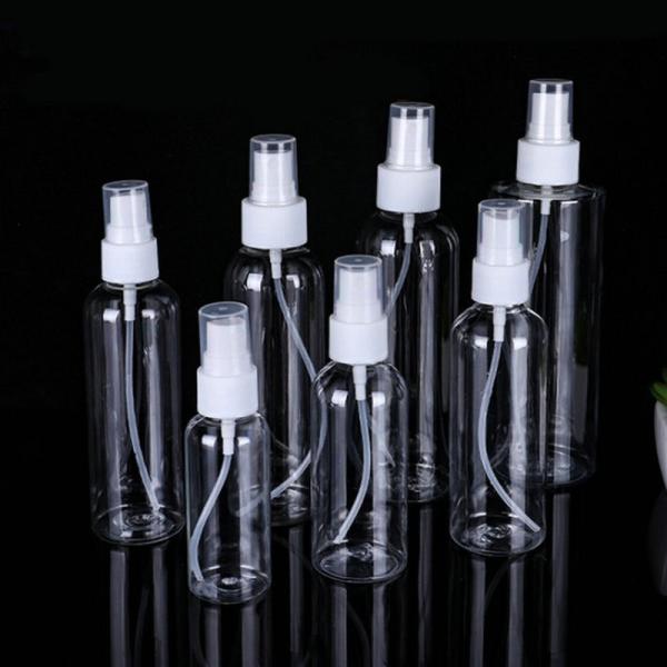 Cosmetics Disinfectant Spray Bottle Pump Screw Closure Sealing Type Non Leakage