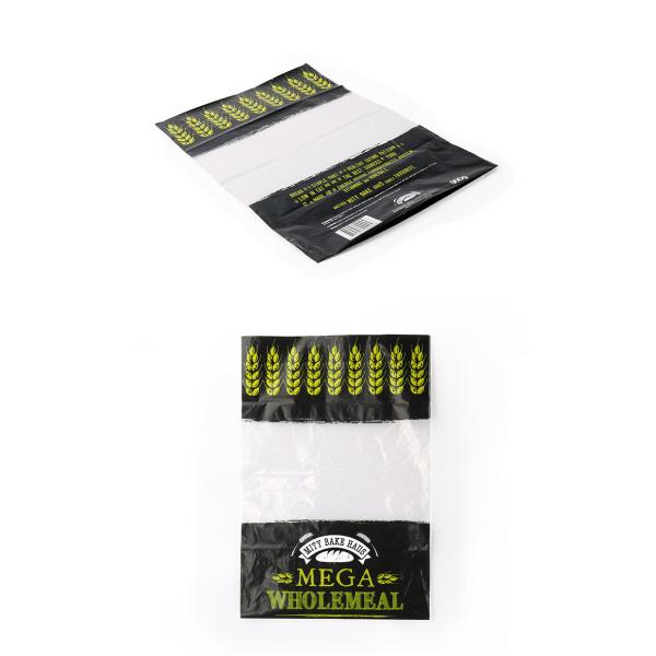 Прозрачное качество еды толщиной 0.03mm пластиковой упаковки хлеба 23*30cm