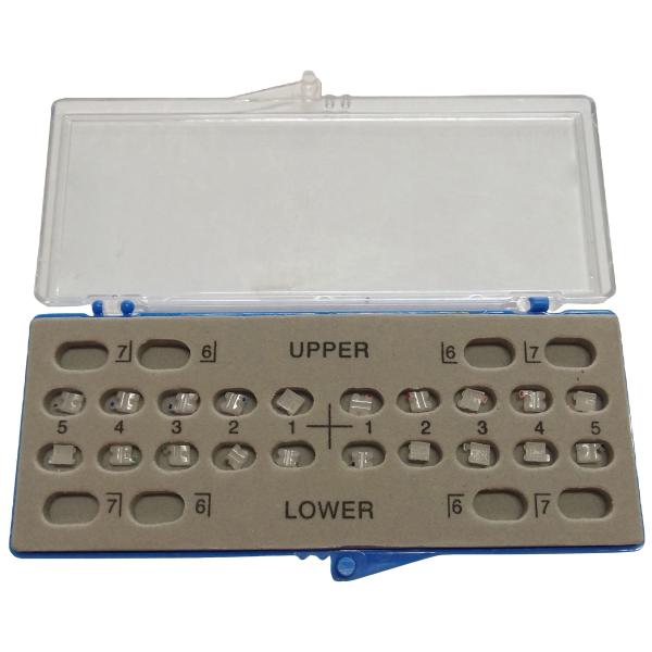 DTC Ceramic Brackets for Clear Orthodontic Braces CE ISO Certified 3 Years Shelf Life