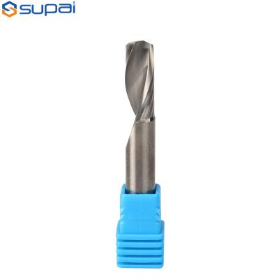 High Durability 38-58mm CNC End Mill / One Single Flute Router Bits For Steel