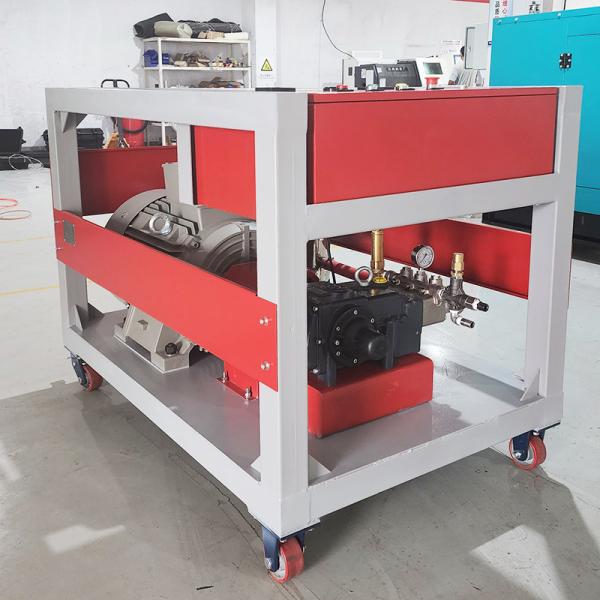 High Pressure Water Jet Sewer Cleaning Machine 50MPa 38L/Min Explosion Proof Motor