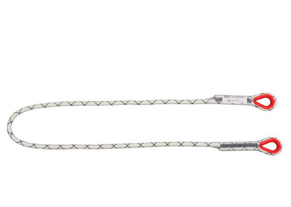 Nylon Fall Protection Lifeline Safety Rope With Shock Absorber Rope Grab