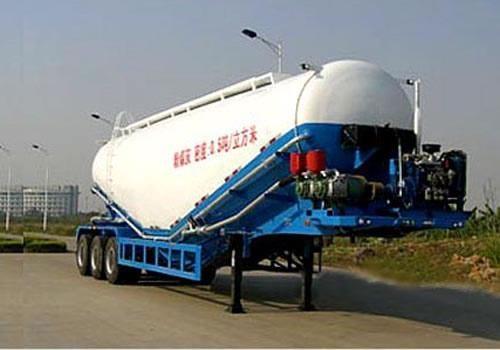 48CBM Bulker Cement Truck With Air Compressor And Diesel Engine