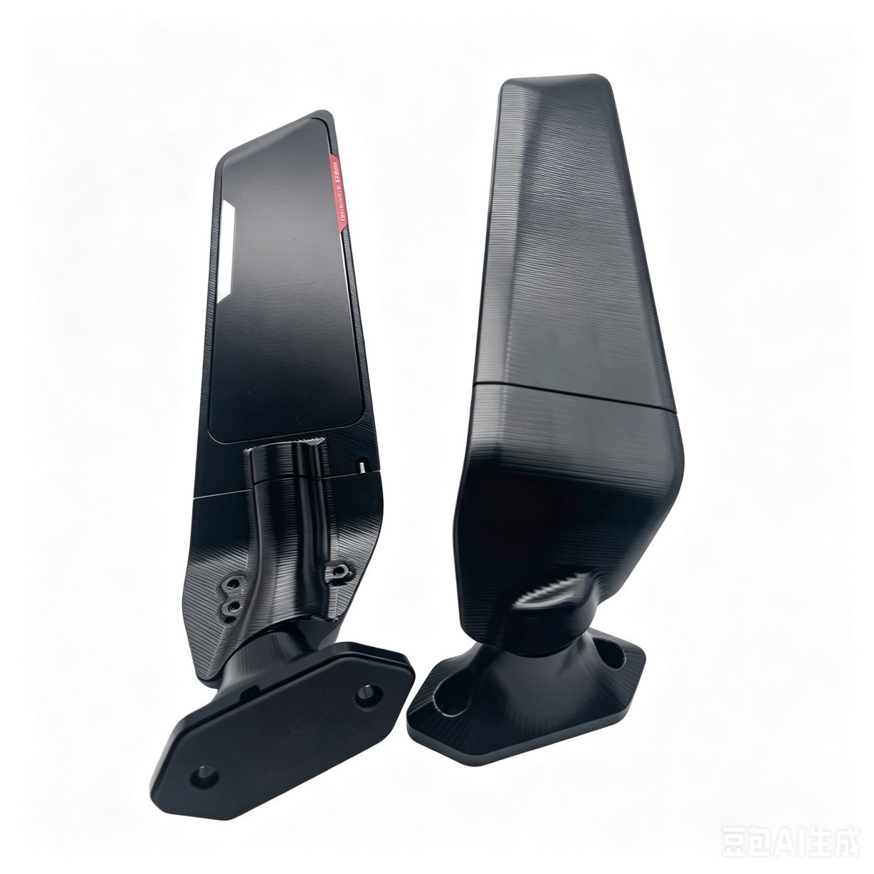 Motorcycle CNC Aluminum Wind Wing Mirror Anti-Shake Wide Vision Rear View Mirror