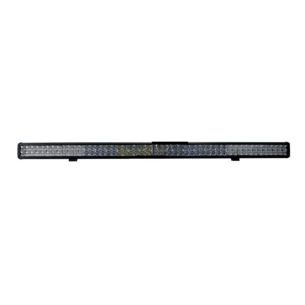 Black Aluminum 40000 Lumens LED Car Light Bar 300W Toughed Glass Bending Style
