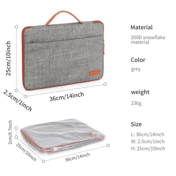 Waterproof Business Laptop Backpack Anti Theft Office Travel 13.3 15.6