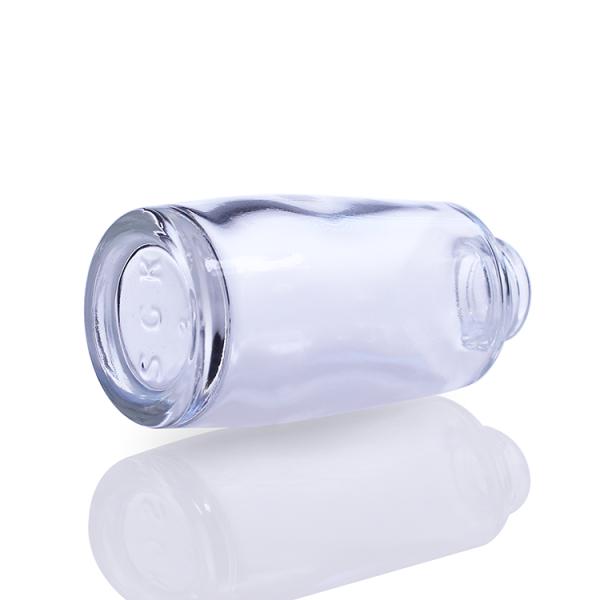 Бутылка учреждения 30ml нестандартной конструкции стеклянная косметическая с насосом для жидкостного макияжа F033