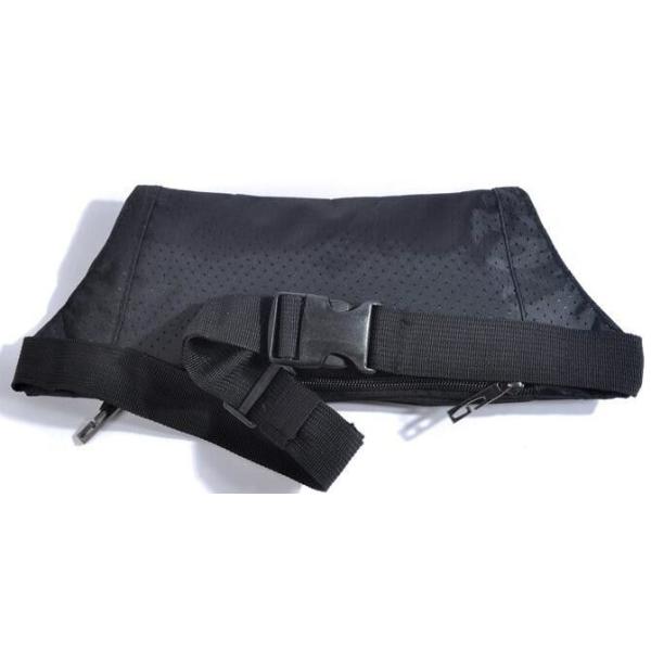 210D Polyester Jacquard Waist Belt Bag 35x5x12cm For Daily Life Use