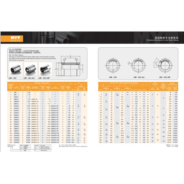 Professional Grade Linear Slide Bearing for Linear Motion Hotels/Manufacturing