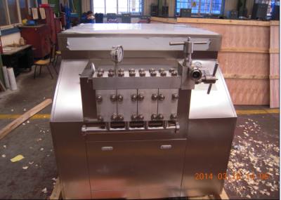 Máquina industrial de homogeneização de leite de alta velocidade 1500L/H 300 bares de pressão