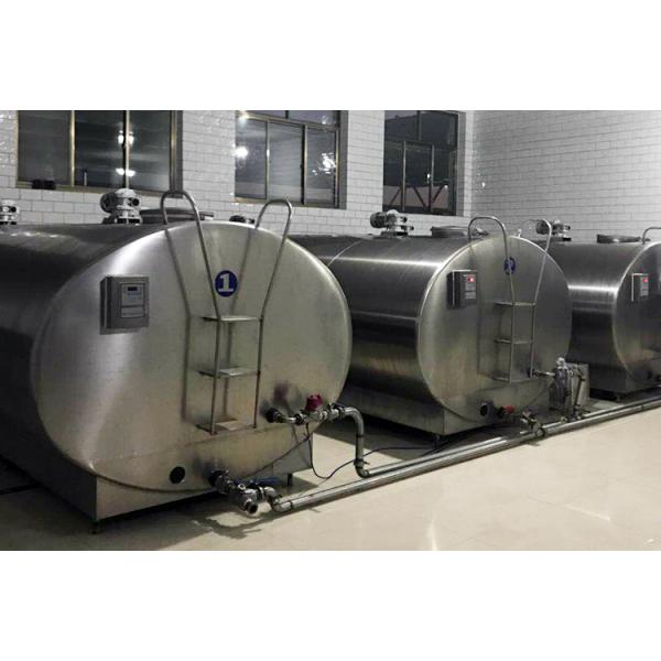 Горизонтальное SUS316L Refrigerated танк молока нагревает резервирование 1 градус