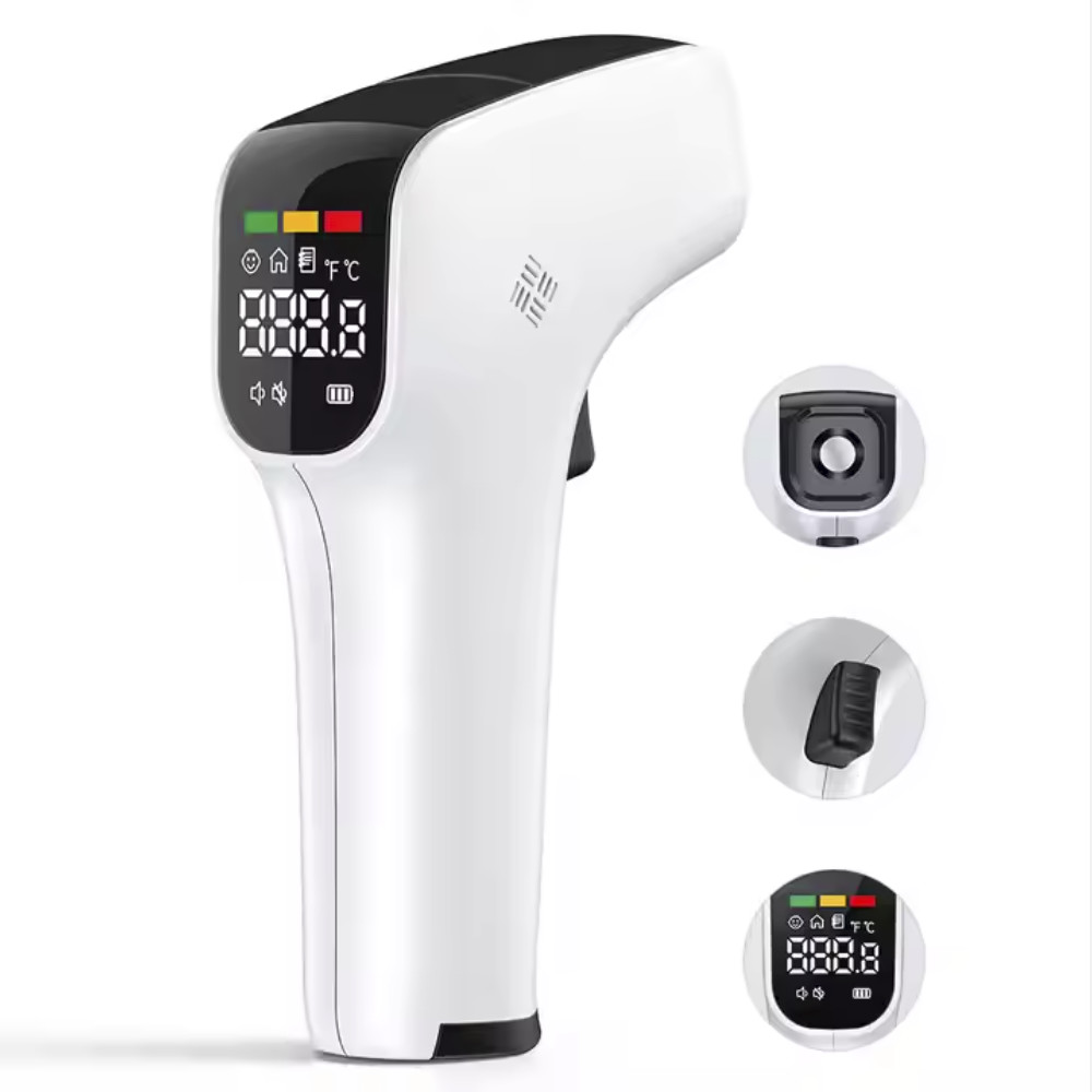 Handheld 3VDC Digital Temperature Thermometer For Human Body 0.1℃ Resolution