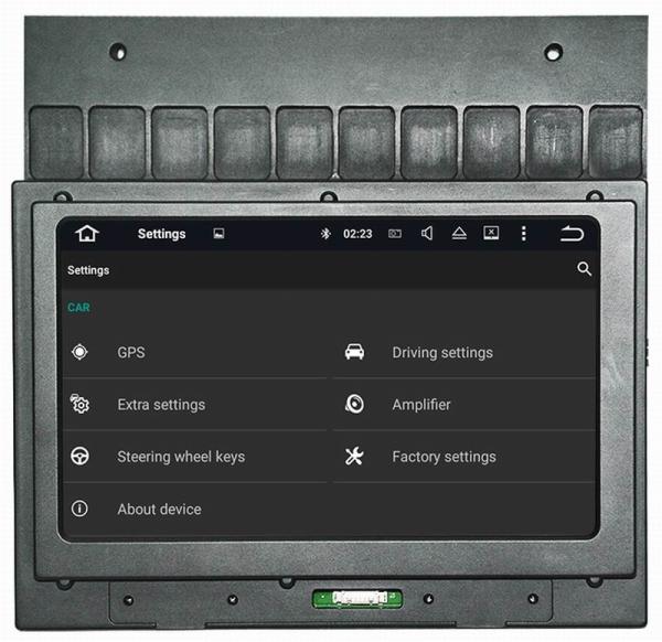 Ouchuangbo car radio gps nav android 7.1 for Land Rover Freelander (2005-2012) with JPEG /GIF /PNG /BMP file HD video