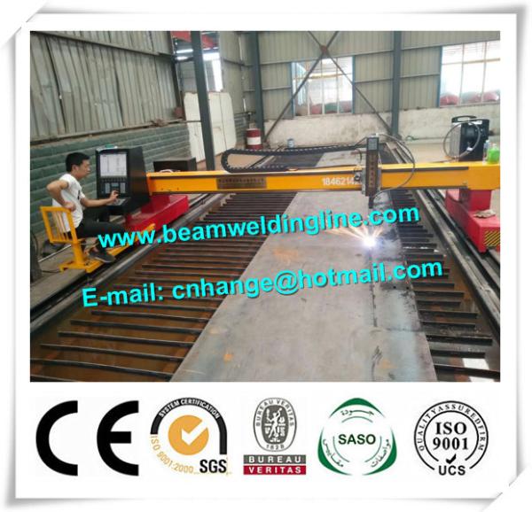 Precision Table Type Portable CNC Plasma Cutting Machine For Plate , Low Noise