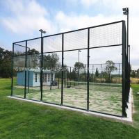 Weatherproof Padel Tennis Single Court LED Lighting Panoramic
