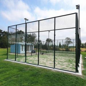 Weatherproof Padel Tennis Single Court LED Lighting Panoramic
