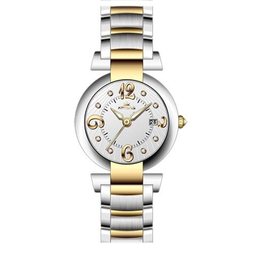 40.0mm japan movt with calendar full stainless steel watches ,Men's steel wrist watch