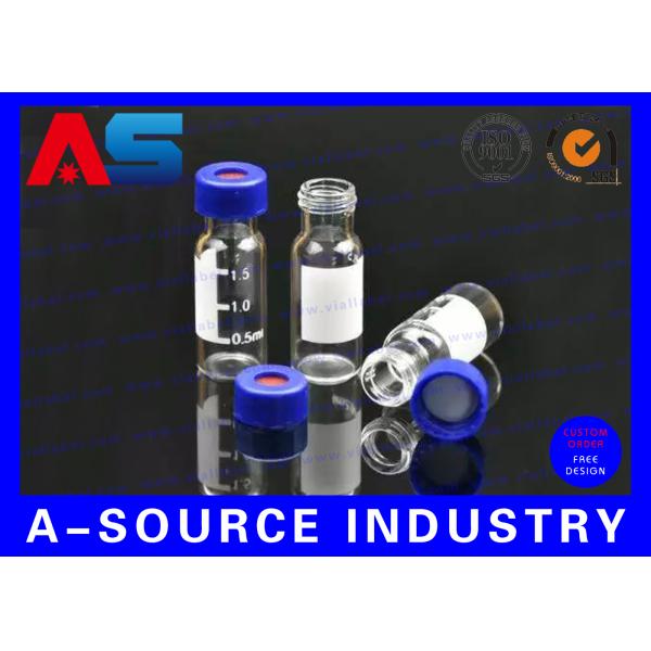 Os tubos de ensaio de vidro pequenos do tubo do ML da farmácia bayonet os tubos de ensaio de vidro ambarinos 16 * 31mm da boca