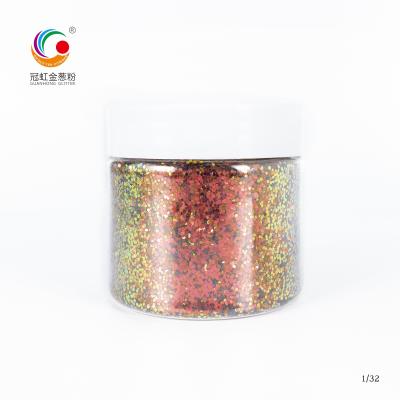 Photorefractive Chunky Loose Glitter Bulk Chameleon Hexagon Loose Cosmetic Glitter