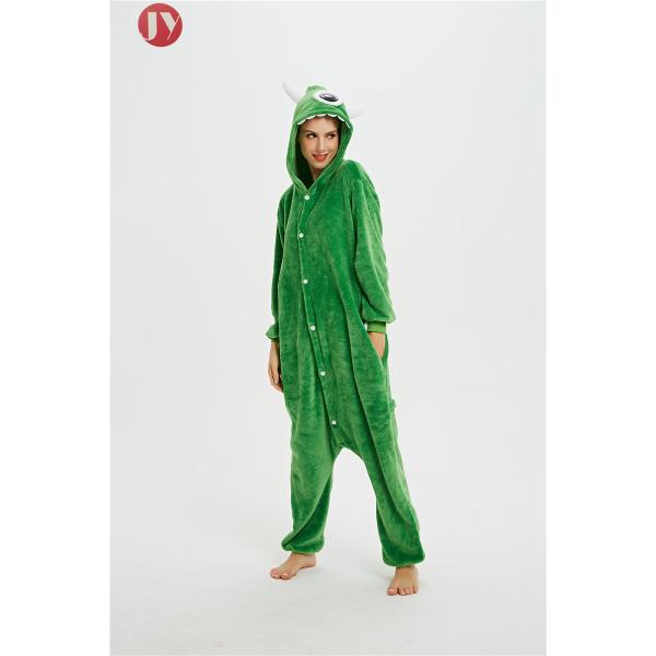 Wholesale Polyester Fluffy Flannel Fleece kigurumi onesie pajamas Custom animal Mascot Costumes