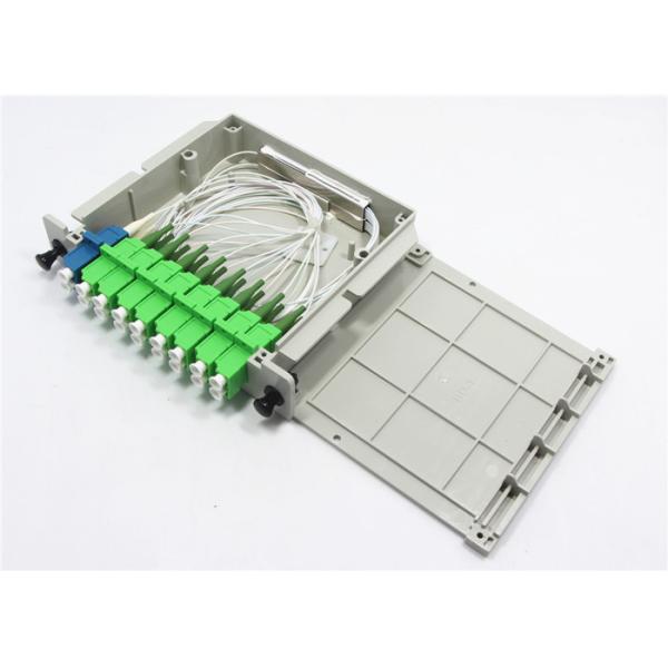 Plug - In Plastic Fiber Optic PLC Splitter LC APC Connector Module With Wide Operating Wavelength Range