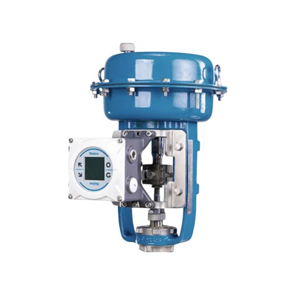 Actuateur de diaphragme pneumatique de la série Valmet VD avec contrôleur NDX