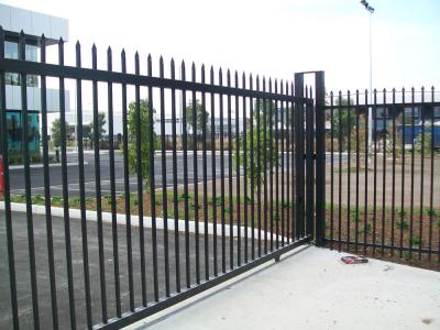 Revestimento feito-à-medida Garrison Fencing Panel Anti Rust do pó preto