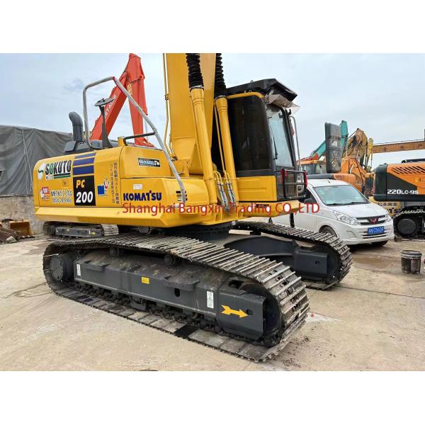 Original Hydraulic Cylinder Komatsu PC200 Mini Excavator in Excellent Condition