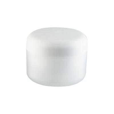 Custom Color Matt PP Plastic Cream Jar with 100% Fresh PET and 20 Days Lead Time for Cosmetic Packaging