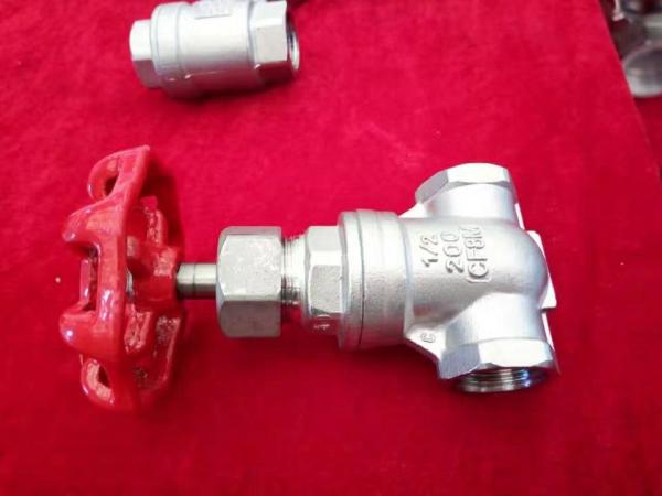 2 Inch/Full Port/Threaded  Gate Valve/ Cf8m Water Gate Valve/stainless steel gate valve/200WOG