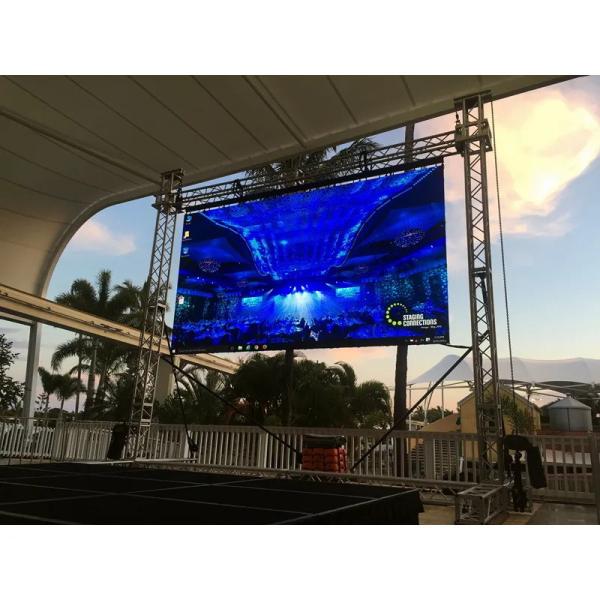 Hd Light Weight High Brightness LED Video Wall Waterproof Ip65 Outdoor Event P3.91