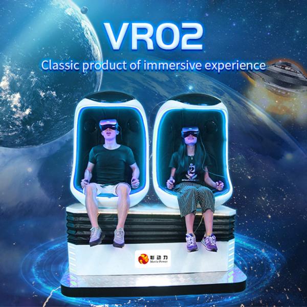 Парк развлечений Vr 9D Симулятор движения Интерактивная игра 9D Виртуальная реальность Кино яйца