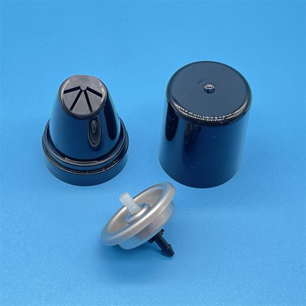 Hair Mousse Inverted Aluminum Valve for Curl Enhancer and Styling Products