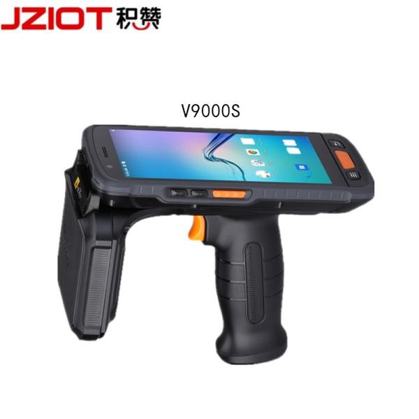 5.5 Inch Portable Mobile Phone UHF Rfid Terminal With NFC 2D Barcode Scanner