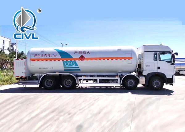 25m3 LPG Tank Truck Fuel Diesel / Chemical Tank Truck Liquid Tank Truck