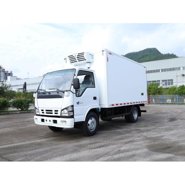 THERMO KING RV380 Refrigeration QINGLING Refrigerated Truck For Food Meat Fish Transportation NKR Freezer 5 Tons