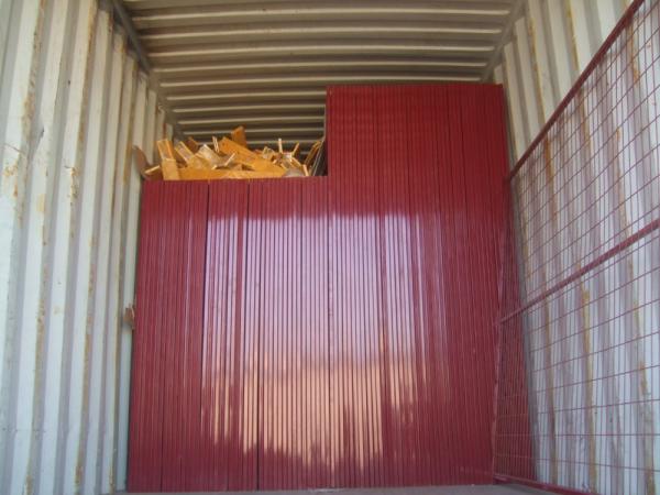 Canada Event Temporary Fence Hire Imported 6'x10' construction fencing panels mesh 2x4x8 ga wire coated RAL3004